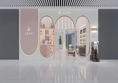 現代高級美容會(huì )所裝修設計案例